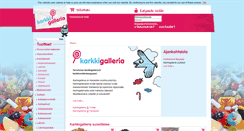 Desktop Screenshot of karkkigalleria.fi